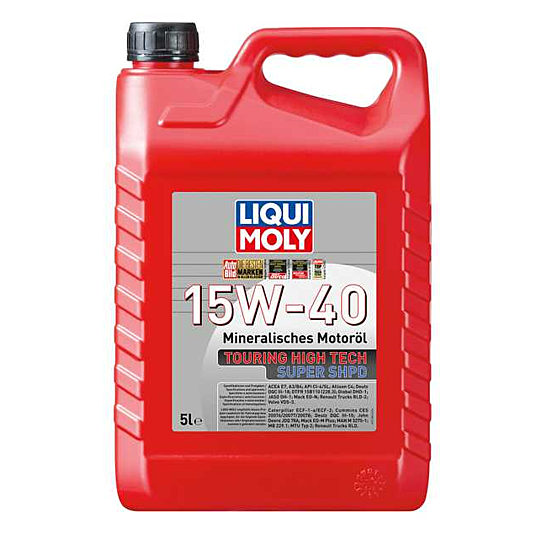 Aceite Liqui Moly 15W-40 THT Super SHPD Diesel – Pack x4 (5L c/u)